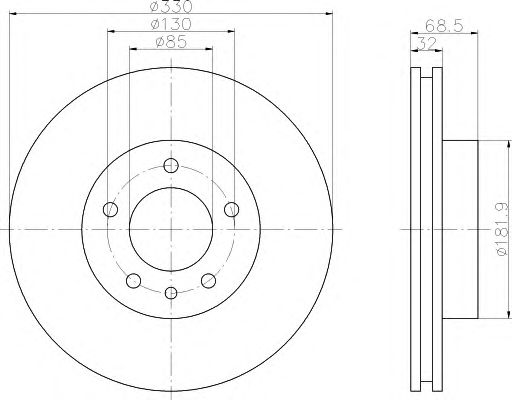 Disc frana