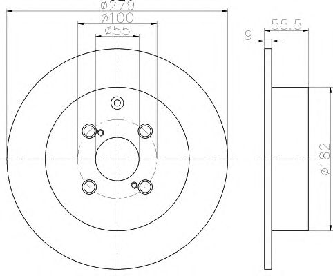 Disc frana