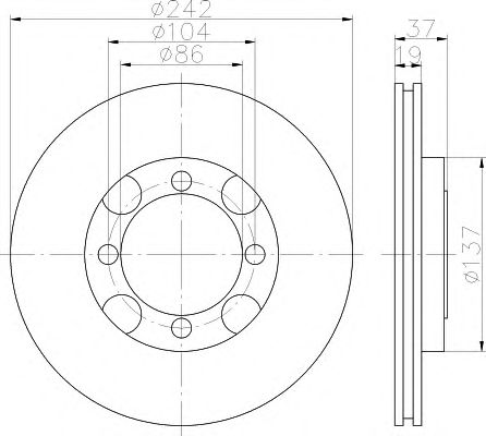 Disc frana