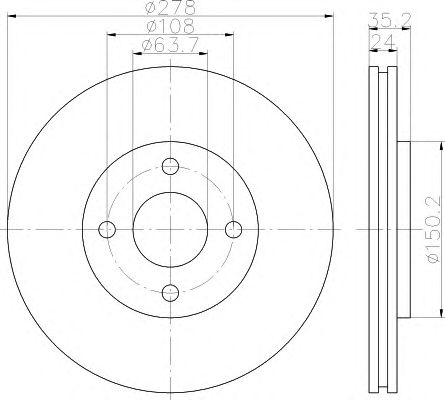 Disc frana