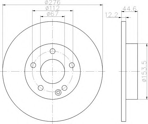 Disc frana