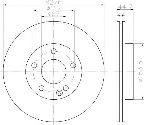 Disc frana