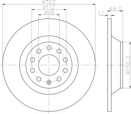 Disc frana