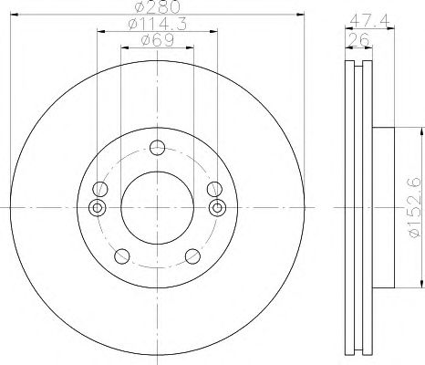 Disc frana