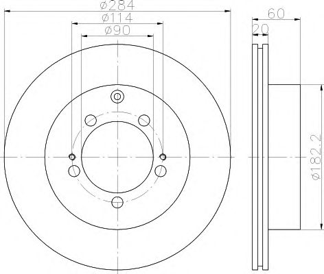 Disc frana