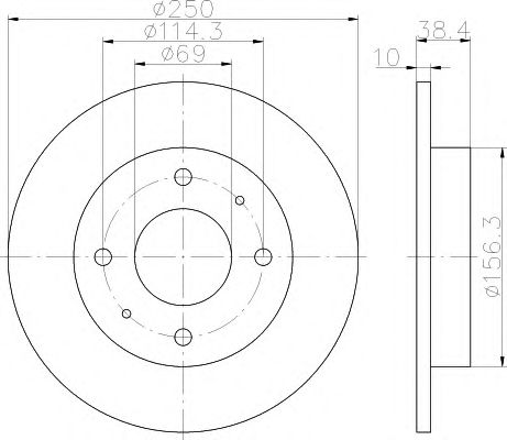 Disc frana