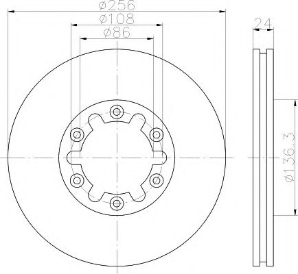 Disc frana