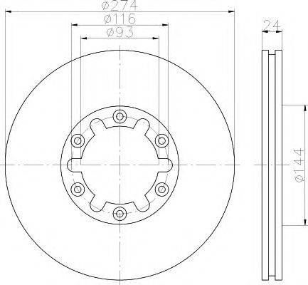 Disc frana