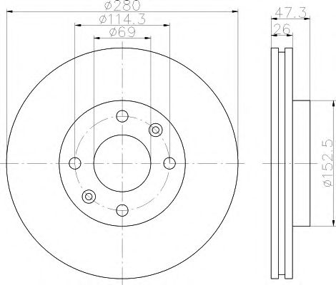 Disc frana