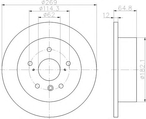 Disc frana