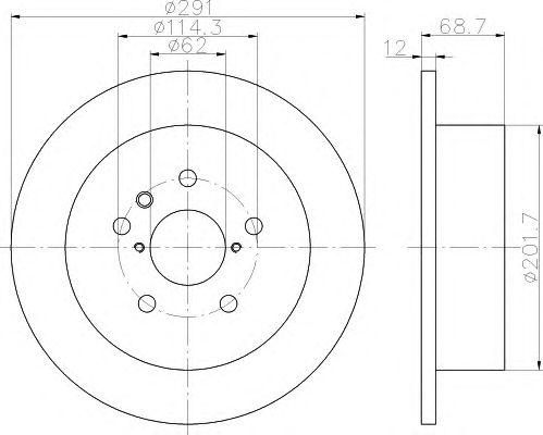 Disc frana