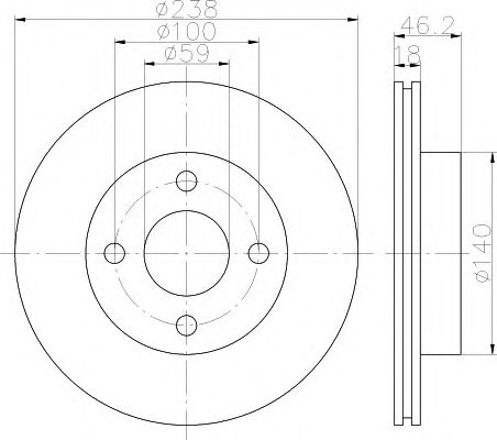 Disc frana