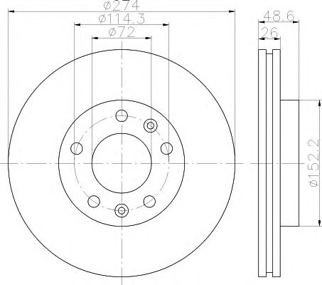 Disc frana