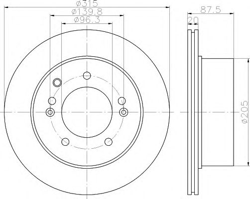 Disc frana