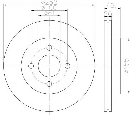 Disc frana