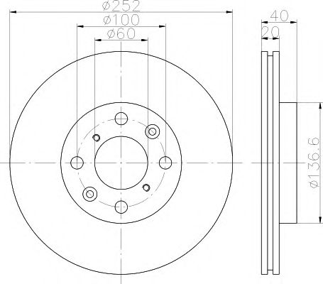 Disc frana