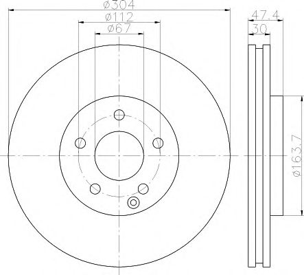 Disc frana