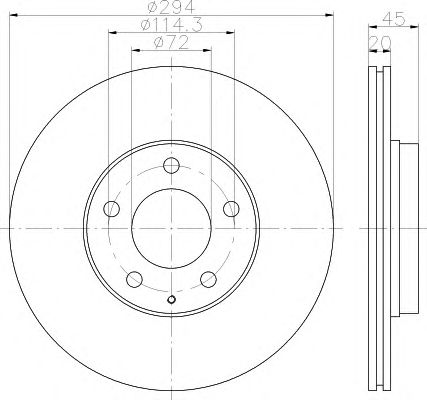 Disc frana