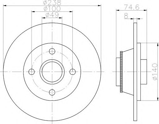 Disc frana