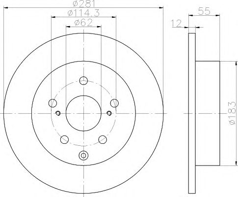 Disc frana