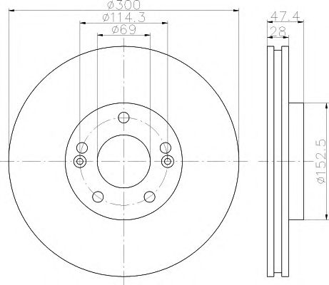 Disc frana