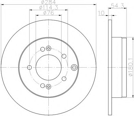 Disc frana