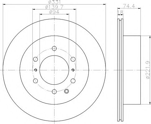 Disc frana