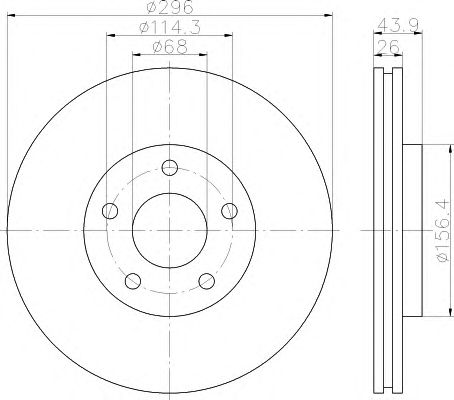 Disc frana