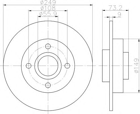 Disc frana