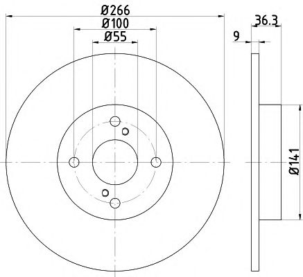 Disc frana