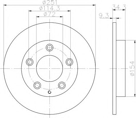 Disc frana