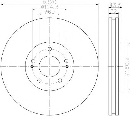 Disc frana