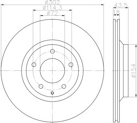 Disc frana