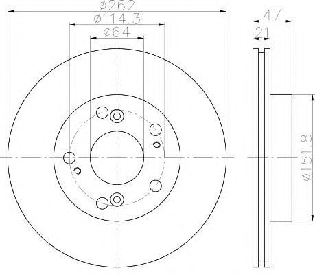 Disc frana