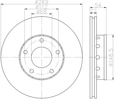 Disc frana