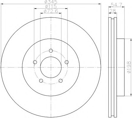 Disc frana