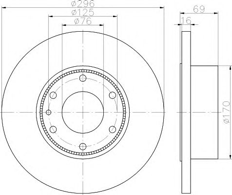 Disc frana