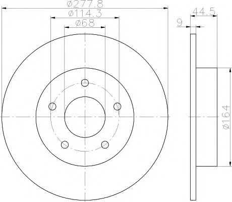 Disc frana