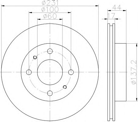 Disc frana