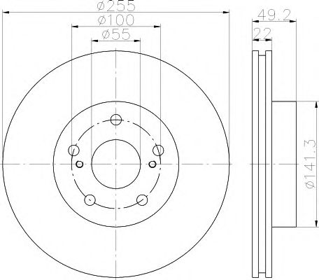 Disc frana