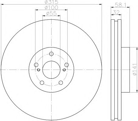 Disc frana