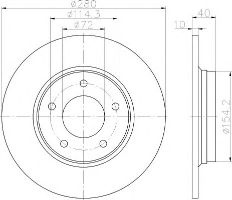 Disc frana