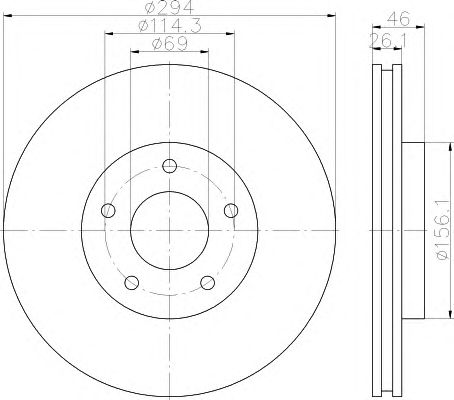 Disc frana