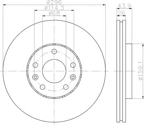 Disc frana