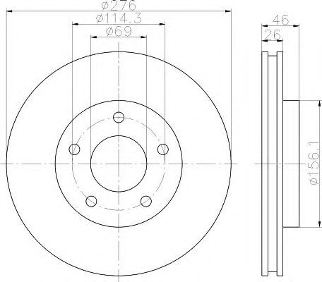 Disc frana