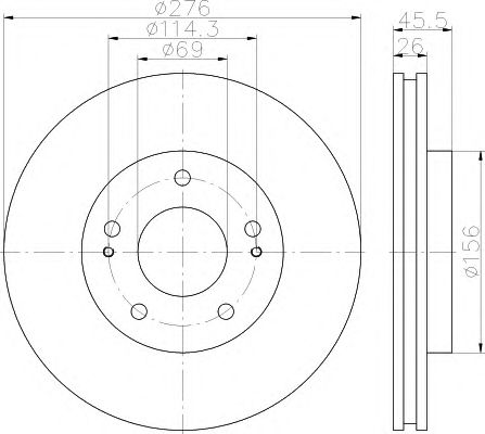 Disc frana