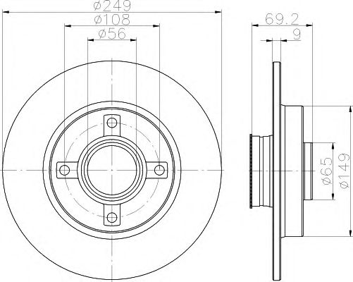 Disc frana