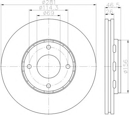 Disc frana