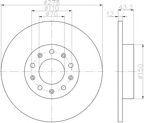 Disc frana