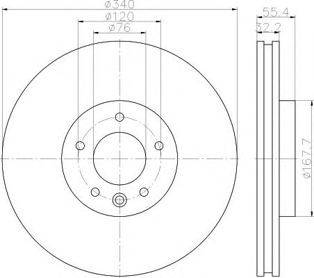 Disc frana